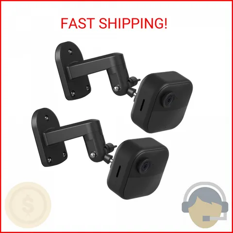 2 Pack 360 Degree Adjustable Adhesive Mount for All-New Blink Outdoor (4th Gen,3