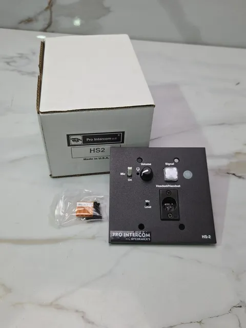 Pro Intercom Flush-Mount - Single-Circuit HS-2 BRAND NEW