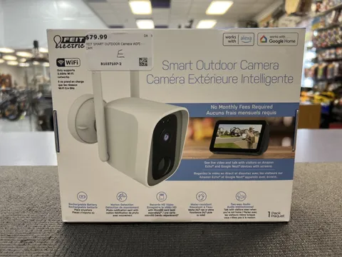 FEIT Outdoor Battery Powered Smart Wi-Fi Camera CAM/WM/WIFI/BAT Motion Sensor