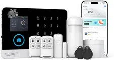 Tuya Smart Life Wireless Alexa Google Garage Cam WiFi GSM Home Alarm