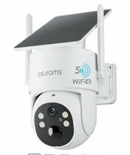 Blurams 4MP Wireless Outdoor Security Camera with Solar Panel