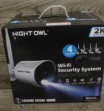 Night Owl WM-BTWN81-2-4L Wi-Fi Security System Surveillance Camera