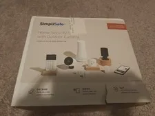 SimpliSafe Home Security System with Outdoor Camera See Description 