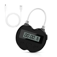 Time Lock LCD Display Time Lock Multifunction Travel Electronic Timer, 1729