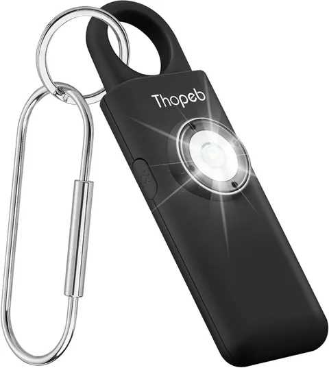 Personal Safety Alarm for Women – Upgraded Rechargeable | Strobe with Separate S
