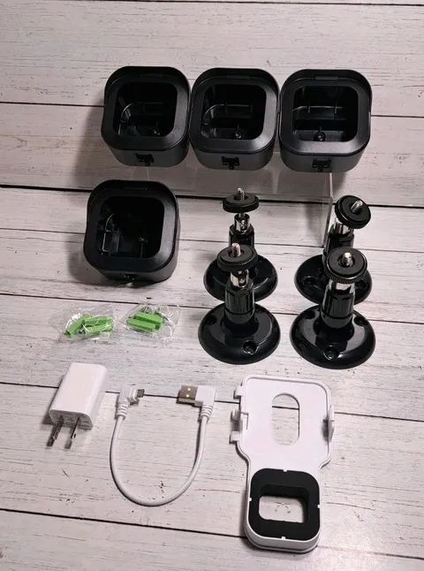 Camera Wall Mount For Blink 4th Gen Security Cameras with Blink Sync Module Moun