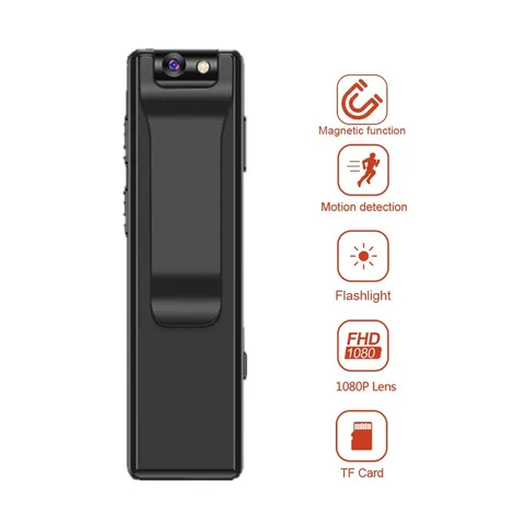 Vandlion A3 Mini Digital Camera HD Flashlight Micro Cam Magnetic 1080P Camera Mo