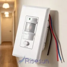 Automatic PIR Occupancy Motion Sensor Light Switch Wall Auto On/Off Infrared