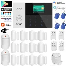 D03 Tuya WiFi IP APP GSM Wireless Home Security Alarm Burglar System Auto Dialer