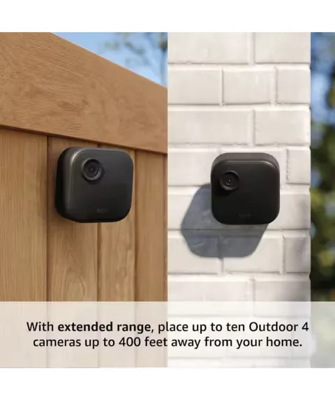 Blink Outdoor 4 XR Wireless Outdoor 1080p Motion Wi-Fi Alexa Cameras 6-Pack