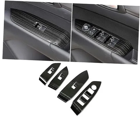 Car Accessories Fit for Mazda CX-5 CX5 2017-2021 2022 2023 2024 Brushed Black