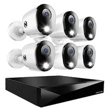 2-Way Audio 12 Channel DVR Video Home Security Camera System 1TB Hard Drive