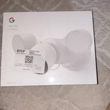 Google Nest Cam with Floodlight 1080p Outdoor Wi-Fi Night Vision White