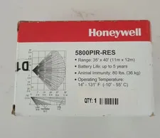 Honeywell 5800PIR-RES Residential, PET Friendly PIR Wireless LED Motion Sensor