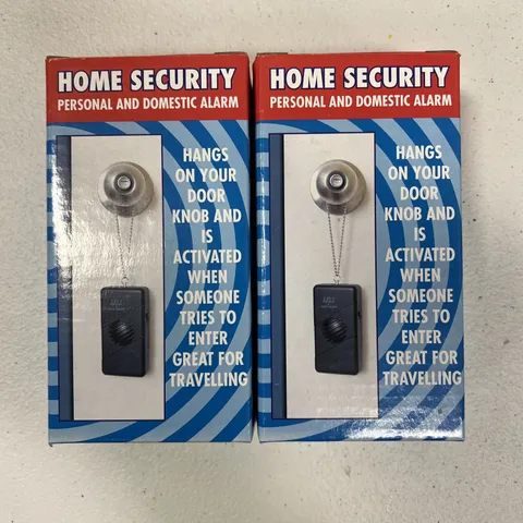 Lot Of 2 Personal & Domestic Door Instant Alarm 120 decibels New Loud