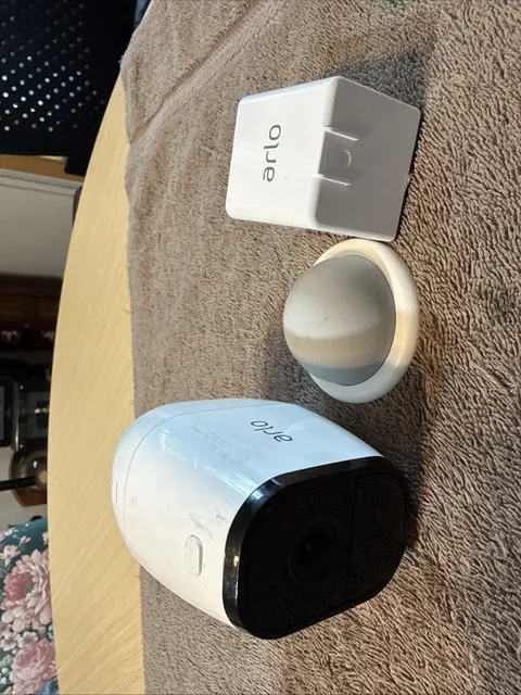 Arlo Pro 720p VMC4030 HD Wireless Security Camera - White