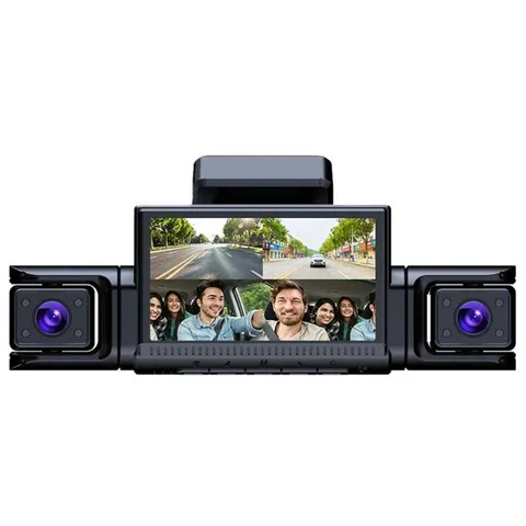 4-Channel Dashcam 360° 1080P Car Dash Cam Front Rear Left Right Loop Recording