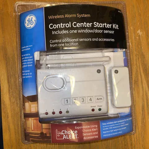 GE Wireless Alarm System Control Center Starter Kit 45142 Choice Alert Security