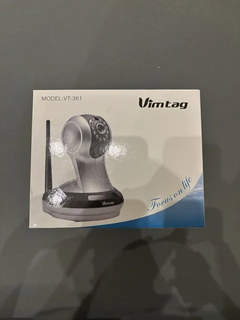 Vimtag VT-361 Wi-Fi Security Camera HD Video Baby Monitor NIB