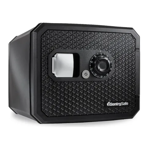 Fireproof and Waterproof Shelf Safe, Large Home or Office Safe with Dial Comb...