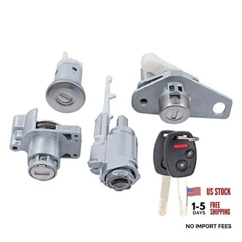 Ignition Switch w/Door Barrel Lock & Tailgate Trunk Lock Set