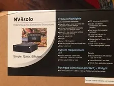 NUUO NS-1040-US-2TS NVRsolo 4CH 1 bay standalone Raid NVR 2 TB NEW