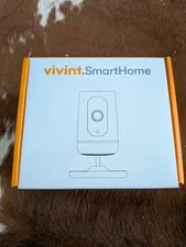 VIVINT Indoor Ping Camera V-CAM1-2-Way Talk-1 Touch Call-out-Infrared Night Visi