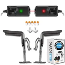 41A5034 Safety Sensors Eyes & Brackets Kit, Compatible with Craftsman Liftmas...