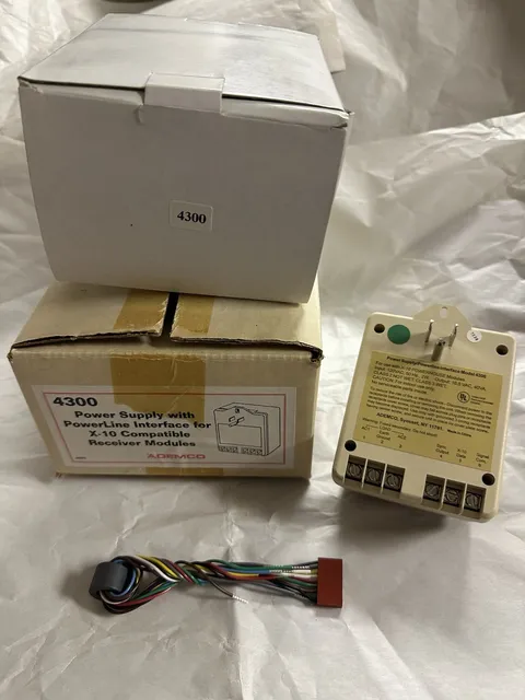 NEW ADEMCO 4300 Power Supply with PowerLine Interface for X-10 Receiver
