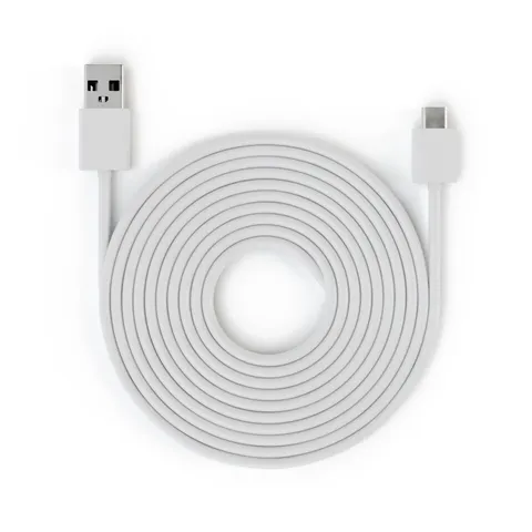 Three-Meter Indoor Power Cable for Mini 2, Mini 2K+,  Arc and  Arc 2K+ (White)