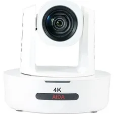 AIDA  4K NDI|HX IP/HDMI Conference PTZ Camera with 12x Optical Zoom (White)