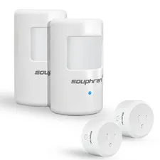Souphran Plug-In Wireless Motion Activated Light Control No Wiring Adjustable