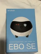 Enabot EBO SE FamilyBot Home Camera Robot: 1080P Movable Pet Camera Open Box