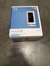 Ring - Stick Up Cam PRO Plug In Indoor/Outdoor Security Camera with 3D Motion