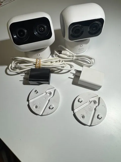 Eufy S350 Security Indoor 4K Cameras Dual Lens (Bundle for 2)