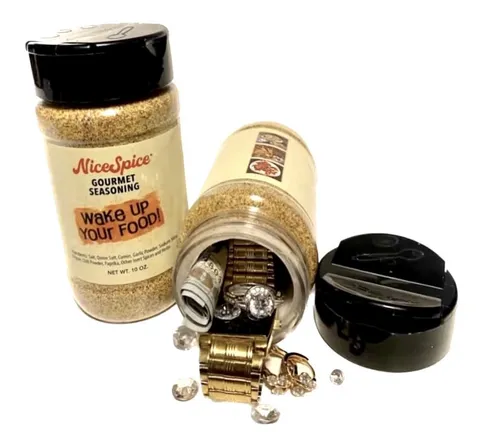 Seasoning Salt Diversion Safe Decoy Security Stash Can Safe Weighted Fool Proof