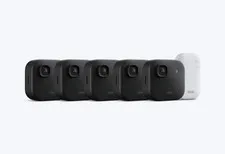 Blink Outdoor 2K+ Wireless Smart Security 5 Camera System with Sync Module Core