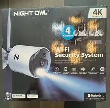 Night Owl Security System 4K Wi-Fi NVR with 1TB (3 Cameras)