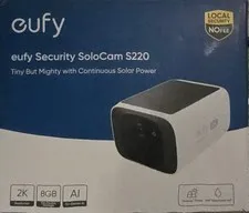 Eufy Security SoloCam S220 Wireless Outdoor IP67,  Camera Solar Powered, White 