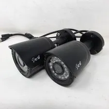 Lot of 2 CIB Bullet Security Camera HD 1080P NTSC 12V H80P56G SP Black