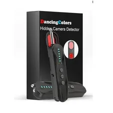 DancingColors Hidden Camera Detector Wireless Infrared Portable Indoor Black/Red