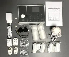 Clouree 2G+wifi Smart Home Security Alarm Kits Wireless WiFi Home Alarm System