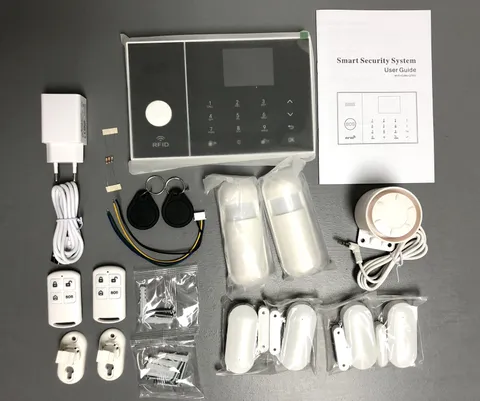 Clouree 2G+wifi Smart Home Security Alarm Kits Wireless WiFi Home Alarm System