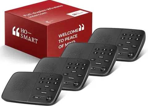 UltraSpeak Pro Wireless Home Intercom System Two-Way Full Duplex 1200ft Range