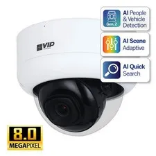 8MP IP FIXED DOME CAM - PROFESSIONAL SERIES