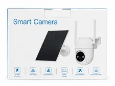 OSAIO Solar Powered Smart Camera C360 Motion Detection,Cloud Storage,Easy Instal