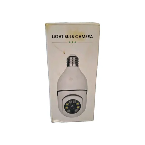  WI-FI Lightbulb Security Camera Black Model W Manuel 1080P