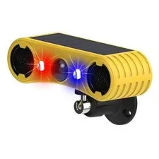 Solar Outdoor Motion Sensor Alarm - 13 4 Modes - 13 Sounds Outdoor Alarm
