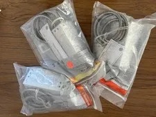 Lot of 3 Honeywell 958 Magnetic Contact Switch, Wired Indoor/Outdoor Silver
