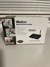 Wuloo WL666-P2 Wireless Intercoms System - Black NEW OPEN BOX